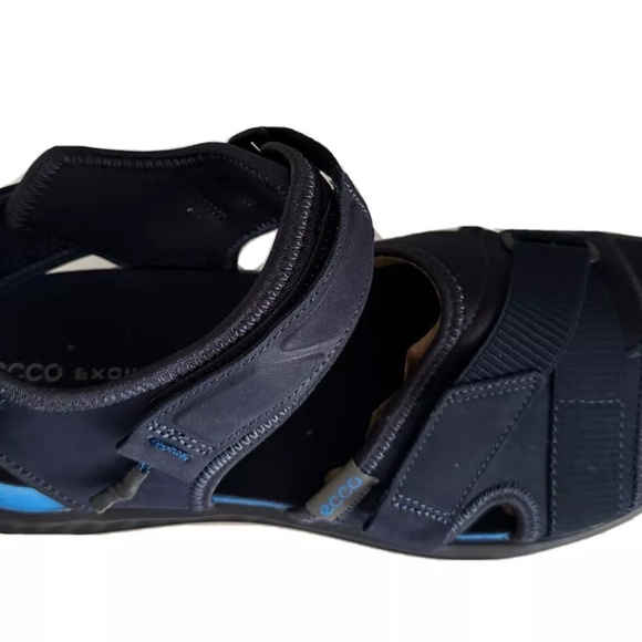 Men’s Sandals ECCO Sport Exowrap 3-Strap Sandal Night Sky Blue EU 43 US 9 9.5 - Picture 4 of 7